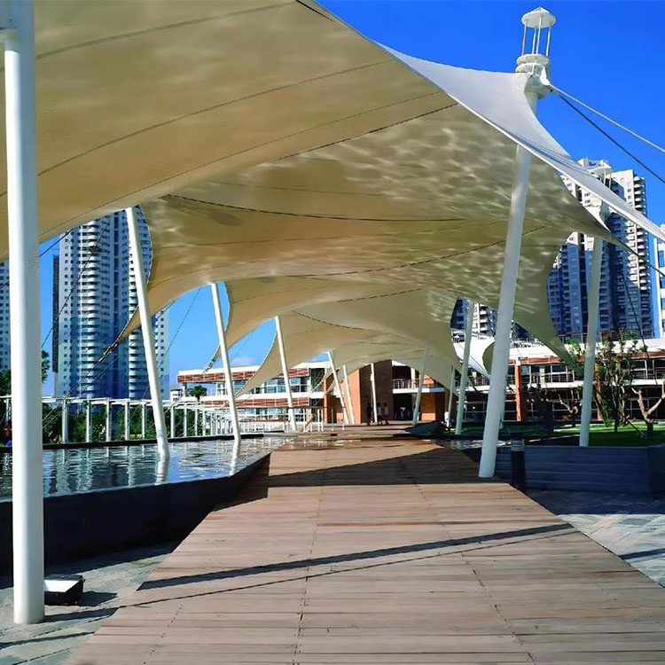 沅陵县膜结构景观棚