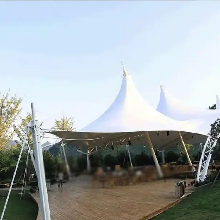 沅陵县膜结构景观棚