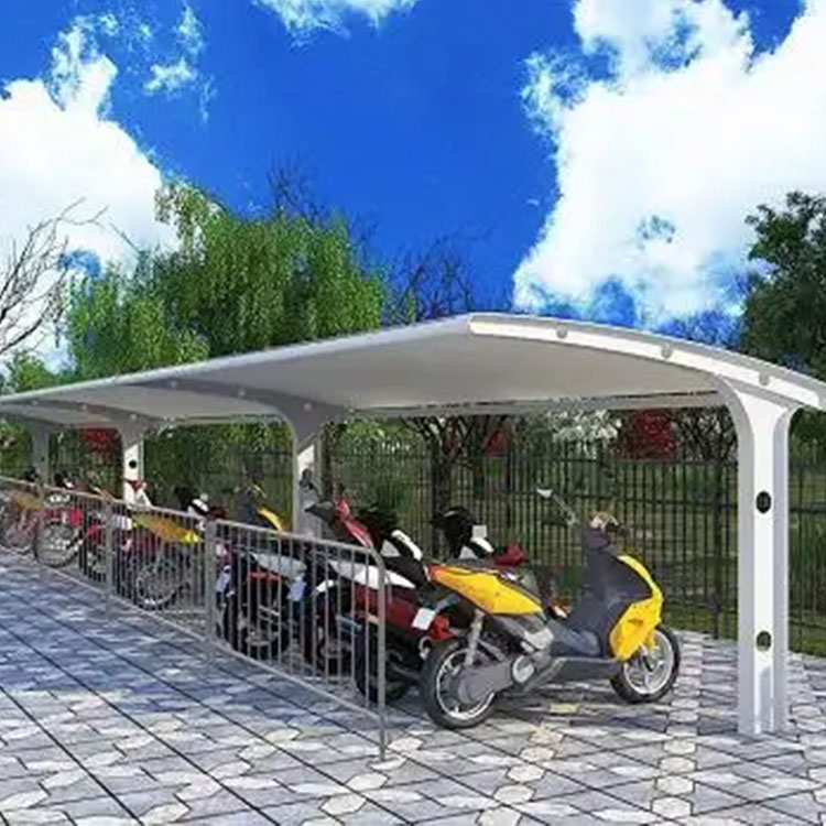 沅陵县膜结构电动车棚